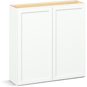 Reliabilt Parkstone II Reliabilt Parkstone II Brilliant White Wall Cabinet, 2 Doors, 42-in x 42-in - 641262 | Lowe's Pro Supply